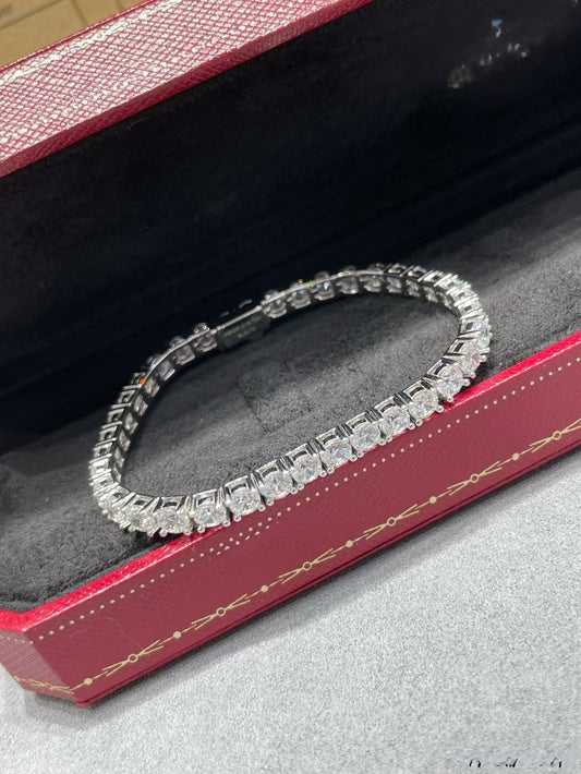 [Renovia Jewelry jewelrys]TENNIS BRACELET WITH FULL DIAMOND SETTING