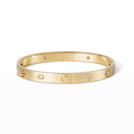 [Renovia Jewelry]LOVE BRACELET 6.1MM 4 DIAMONDS