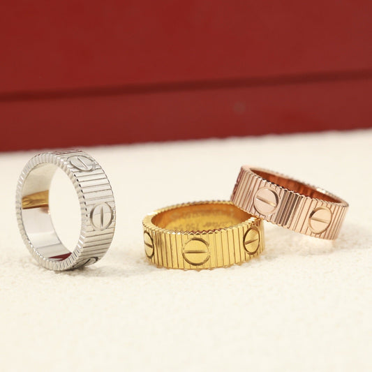 [Renovia Jewelry] 2025 NEW LOVE RING BRUSHED STYLE