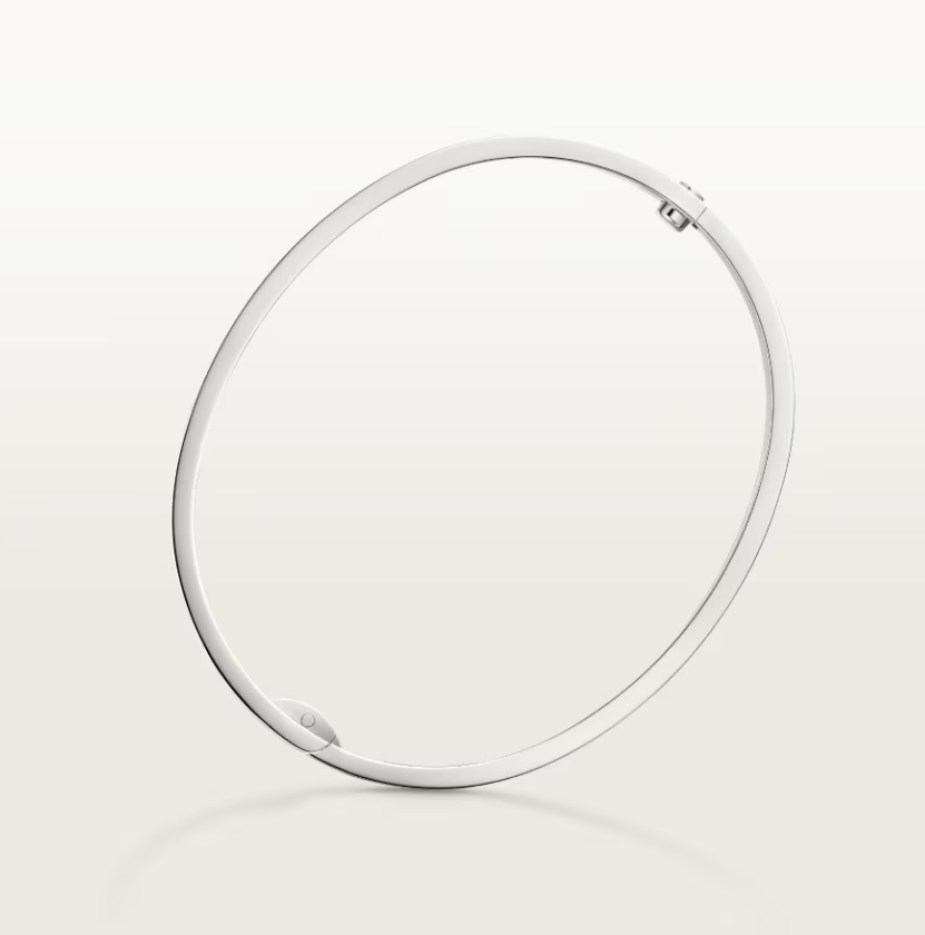 [Renovia Jewelry]NEW-LOVE-6.1MM-Width Diamond-Studded Bracelet