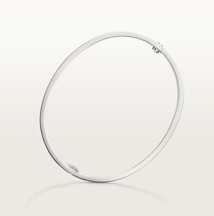 [Renovia Jewelry]NEW-LOVE-6.1MM-Width Diamond-Studded Bracelet