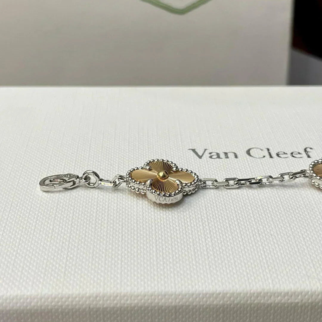 [Renovia Jewelry] CLOVER 5 MOTIF LASER BRACELET COLLECTION